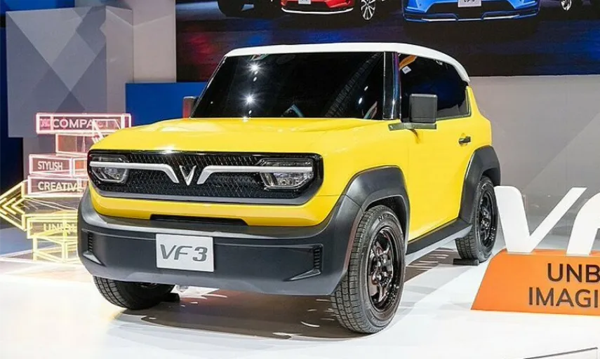 VF3 của vinfast : Mẫu xe cực kỳ xinh xắn, giá dễ tiếp cận, phù hợp cho mọi lứa tuổi.